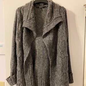 Oversized Chunky Grey Cardigan